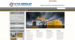 Desktop Screenshot of kta-group.com